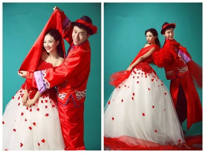 解析中式婚纱照特点,及拍摄注意事项_时尚_网