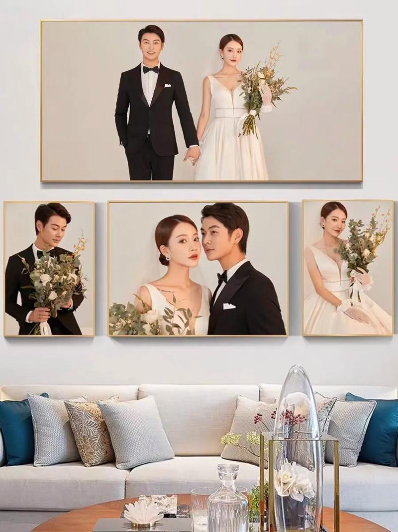 婚纱照相框定制.来图定制属于你们的幸福#相框摆台 #婚纱摄影